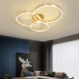 Suspension LED moderne à anneaux - Design épuré et dimmable