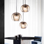 LED Glass Ball Pendant Light - Contemporary Fixture