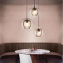 LED Glass Ball Pendant Light - Contemporary Fixture