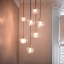 LED Glass Ball Pendant Light - Contemporary Fixture