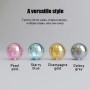 Suspension Boules en Verre Multicolore - Design Moderne