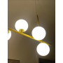 Lustre 9 Boules En Verre - Élégance Contemporaine