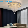 Plafonnier LED en Cristal Moderne pour Salon - VETRULUS