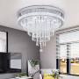 Plafonnier LED en Cristal Moderne pour Salon - VETRULUS
