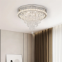 Modern Crystal LED Ceiling Light for Living Room - VETRULUS