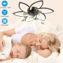 Silent LED Ceiling Fan - KY DUIBHNE