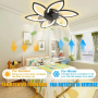 Ventilateur de Plafond LED Silencieux - KY DUIBHNE