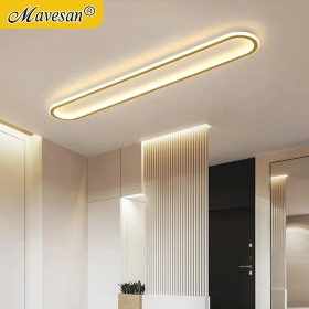 Plafonnier LED Moderne Métal Acrylique - Éclairage Élégant