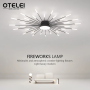 Plafonnier LED Floral Moderne OTELEI - Éclairage Élégant