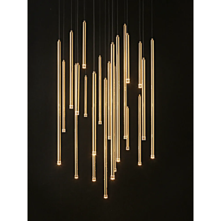 Lustre LED Moderne pour Escalier - Éclairage Élégant