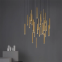 Lustre LED Moderne pour Escalier - Éclairage Élégant