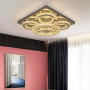 Silver Crystal LED Ceiling Light - Modern Lighting VETRULUS
