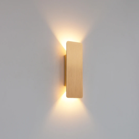 Applique Murale LED Haut-Bas en Aluminium - Moderne