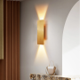 LED Wall Light Up-Down in Aluminum - Modern