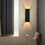Applique Murale LED Haut-Bas en Aluminium - Moderne