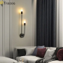 Black and Gold Wall Sconce - Modern and Elegant Design