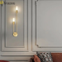 Black and Gold Wall Sconce - Modern and Elegant Design