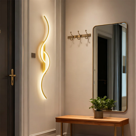 Applique Murale LED Haut-Bas Contemporaine DAMIASMIL
