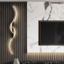 Applique Murale LED Haut-Bas Contemporaine DAMIASMIL