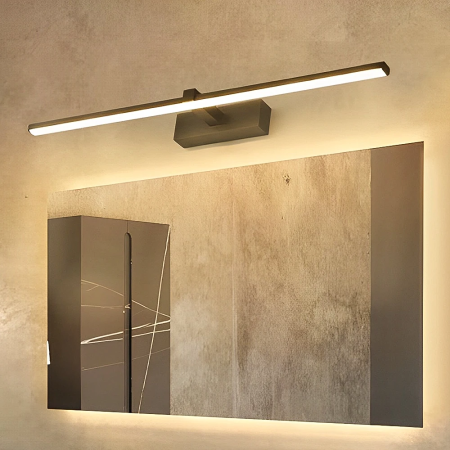 Applique Miroir Salle de Bain en Aluminium - Moderne et Élégante