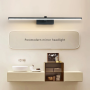 Bathroom Mirror Wall Light in Aluminum - Modern and Elegant
