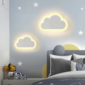 Applique Murale Nuage Enfant - Éclairage Doux et Amusant