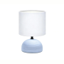 Lampe à Poser Céramique Bleue - Design Moderne et Élégant