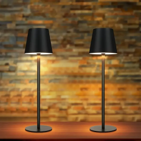 Lampes de Table Rechargeables Duo - Éclairage Moderne et Pratique
