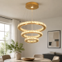 Modern LED Crystal Chandelier for Chic Lighting