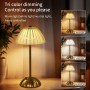 LED Crystal Touch Table Lamp - Contemporary Elegance