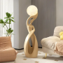 Lampadaire LED Sculptural Moderne - Élégance pour votre salon