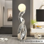 Lampadaire LED Sculptural Moderne - Élégance pour votre salon