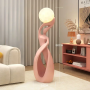 Lampadaire LED Sculptural Moderne - Élégance pour votre salon