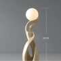 Lampadaire LED Sculptural Moderne - Élégance pour votre salon