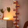 Lampadaire LED contemporain en métal - Artpad