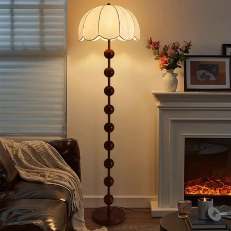 Lampadaire Blanc Moderne Minimaliste - Élégance et Fonctionnalité