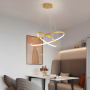 Lustre LED Anneau Moderne Dimmable pour Salon | QIBOYA