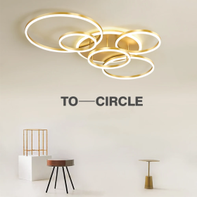 Suspension LED à Anneau Moderne - Éclairage Intérieur Design