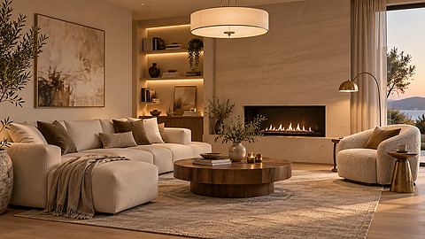 Où placer un lampadaire derrière ou à côté du canapé ?