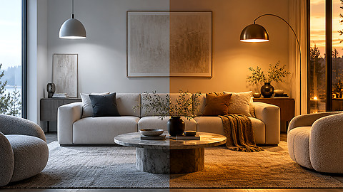 Température de couleur LED : guide des kelvins