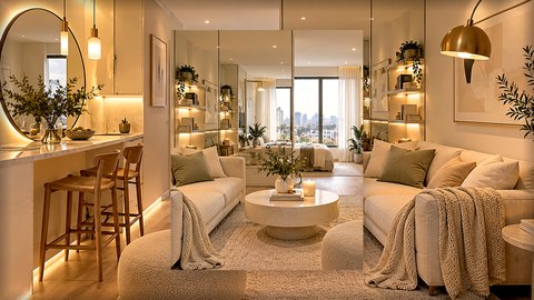 Décoration noir et blanc : adoucir le contraste grâce à la lumière