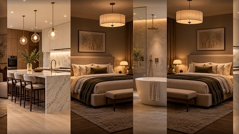 Donner du caractère à un intérieur neutre avec un luminaire sculptural