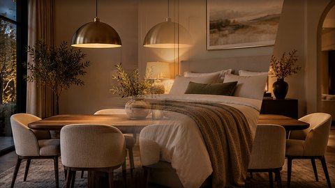 Métaux chauds : laiton, bronze et champagne dans les luminaires