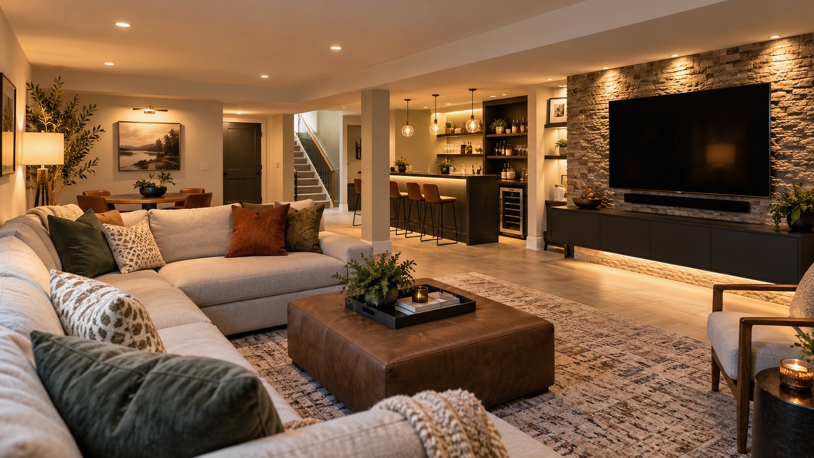 Asymmetrical pendant clusters: make the imbalance look intentional
