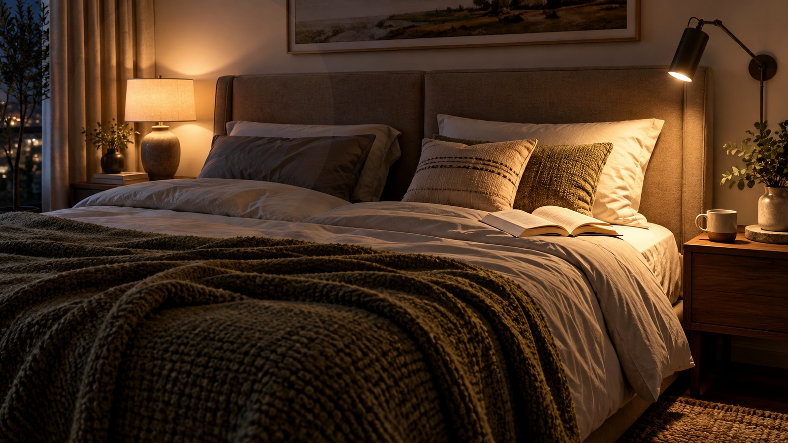 Wall lights in a nursery: soft light for nighttime care