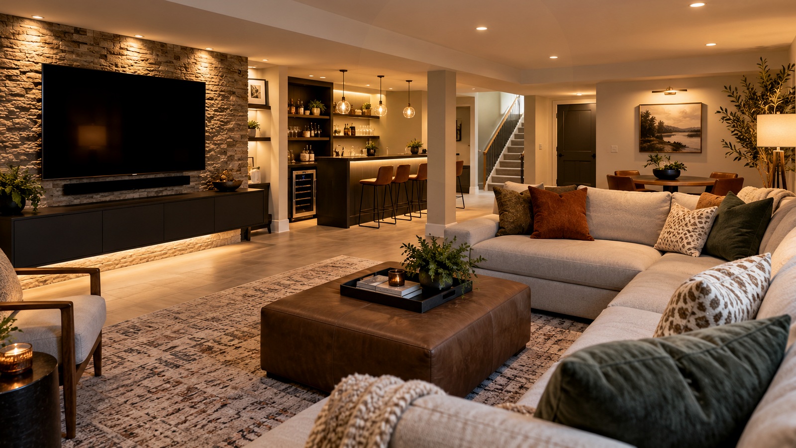 Contemporary luxury: create richness with restraint and light