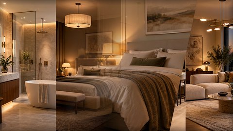 Earth-Tone Lighting: Terracotta, Sand and Brown